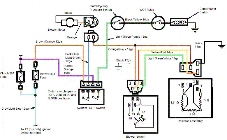 95 Electric Fan Diagram Mustang